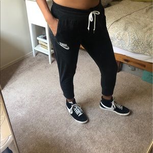 Dark grey Nike joggers lightweight